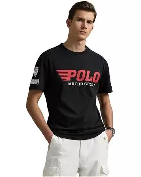 Футболка Polo Ralph Lauren Classic Fit Jersey Graphic T-Shirt, цвет Polo Black