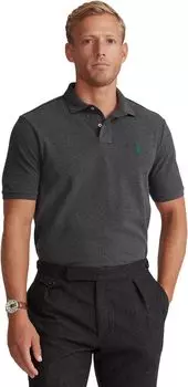 Футболка Polo Ralph Lauren Classic Fit Mesh Polo, цвет Barclay Heather