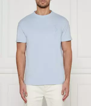 Футболка POLO RALPH LAUREN Classic fit, небесно-голубой