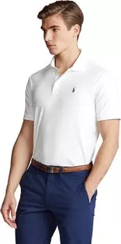 Футболка Polo Ralph Lauren Classic Fit Soft Cotton Polo, белый
