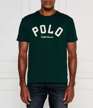 Футболка POLO RALPH LAUREN Classic fit, зеленый