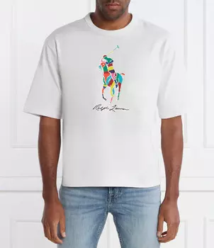 Футболка POLO RALPH LAUREN Comfort fit, белый