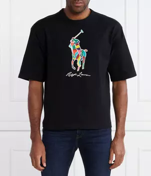 Футболка POLO RALPH LAUREN Comfort fit, черный