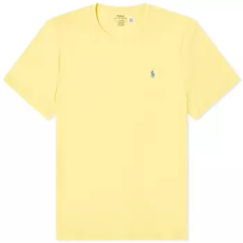 Футболка Polo Ralph Lauren Custom Fit, желтый