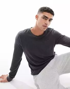 Футболка Polo Ralph Lauren для дома серого цвета