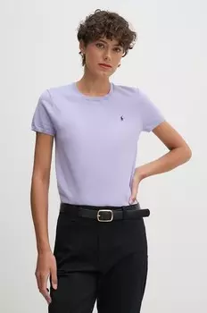 Футболка Polo Ralph Lauren, фиолетовый
