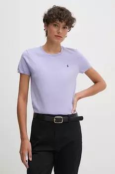 Футболка Polo Ralph Lauren, фиолетовый