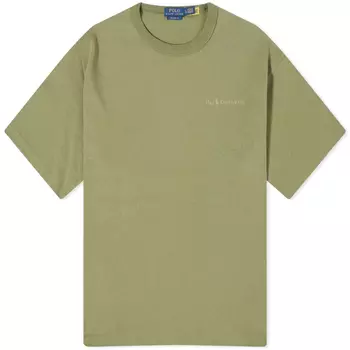 Футболка Polo Ralph Lauren Heavyweight Logo, зеленый