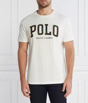 Футболка Polo Ralph Lauren классического кроя, белый