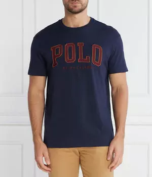 Футболка Polo Ralph Lauren классического кроя, синий