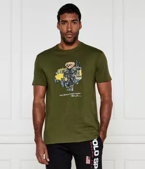 Футболка Polo Ralph Lauren классического кроя, зеленый