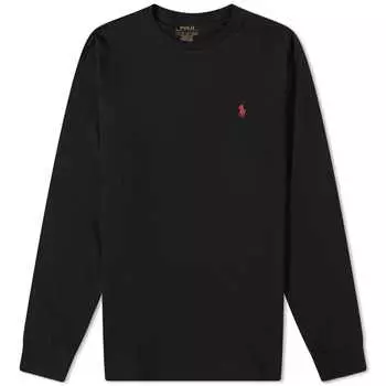 Футболка Polo Ralph Lauren Long Sleeve, цвет Polo Black
