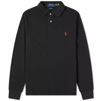 Футболка Polo Ralph Lauren Long Sleeve Slim Fit Polo