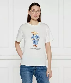Футболка Polo Ralph Lauren Regular Fit, экрю