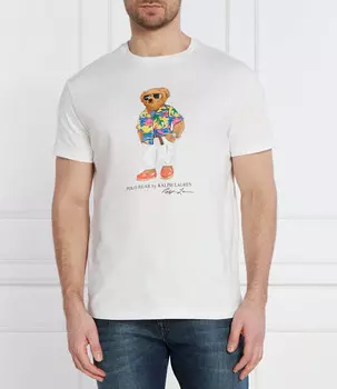 Футболка POLO RALPH LAUREN Regular Fit, белый