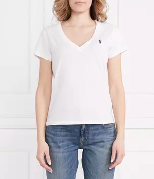 Футболка POLO RALPH LAUREN regular fit, белый