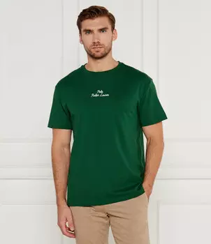 Футболка POLO RALPH LAUREN Regular Fit, цвет verde bottiglia