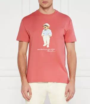 Футболка POLO RALPH LAUREN Regular Fit, коралловый