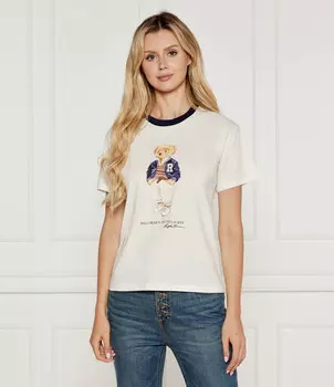 Футболка POLO RALPH LAUREN Regular Fit, кремовый