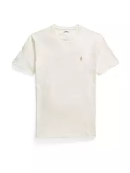 Футболка Polo Ralph Lauren Regular fit, кремовый/темно-бежевый