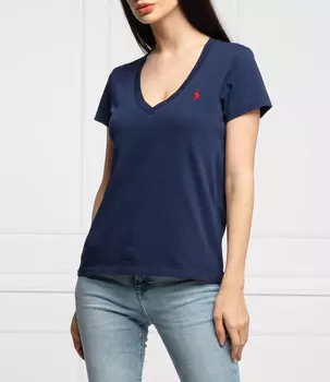 Футболка POLO RALPH LAUREN regular fit, темно-синий