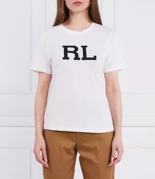 Футболка POLO RALPH LAUREN RL PRIDE TEE-SHORT SLEEVE-T-SHIRT, белый