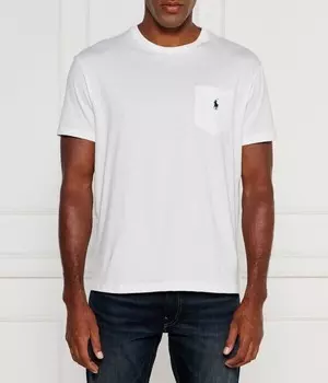 Футболка Polo Ralph Lauren с карманом, белый