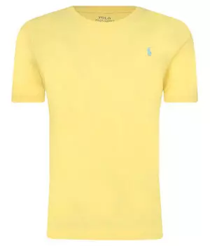 Футболка Polo Ralph Lauren с короткими рукавами, желтый