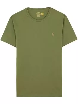 Футболка Polo Ralph Lauren с круглым вырезом, зеленый
