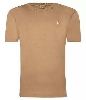 Футболка Polo Ralph Lauren с маленьким логотипом, бежевый