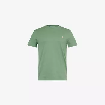 Футболка Polo Ralph Lauren с вышитым логотипом, зеленый