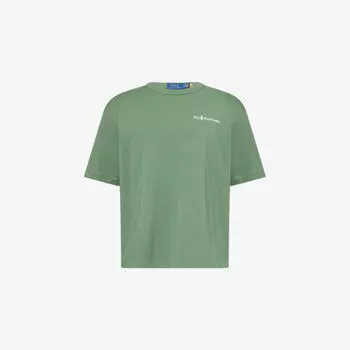 Футболка Polo Ralph Lauren с вышивкой, зеленый