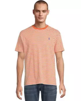 Футболка Polo Ralph Lauren Short Sleeve Animated Tees - Classic, цвет Kona Orange/White