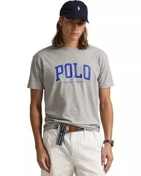 Футболка Polo Ralph Lauren Short Sleeve Graphic Tees, цвет Andover Heather 1