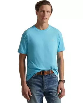 Футболка Polo Ralph Lauren Short Sleeve Solid Crewneck Tee - Classic, цвет Neptune