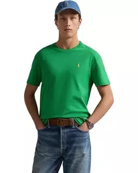 Футболка Polo Ralph Lauren Short Sleeve Solid Crewneck Tee - Classic, цвет Golf Green