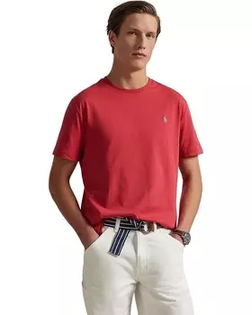 Футболка Polo Ralph Lauren Short Sleeve Solid Crewneck Tee - Classic, цвет Post Red