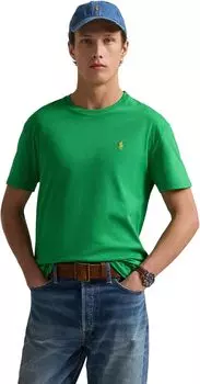 Футболка Polo Ralph Lauren Short Sleeve Solid Crewneck Tee - Classic, цвет Golf Green