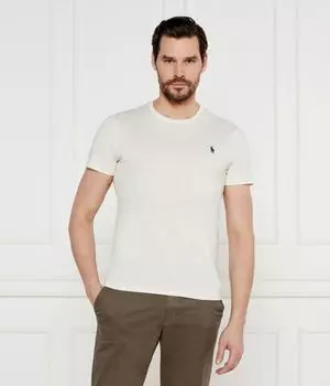 Футболка Polo Ralph Lauren Slim Fit, экрю