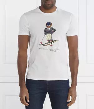 Футболка POLO RALPH LAUREN Slim Fit, белый