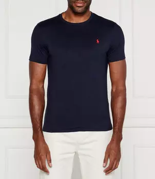 Футболка POLO RALPH LAUREN Slim Fit, темно-синий