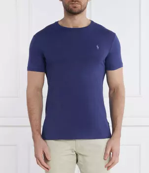 Футболка POLO RALPH LAUREN Slim Fit, темно-синий
