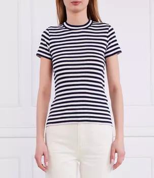 Футболка POLO RALPH LAUREN slim fit, темно-синий