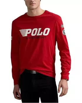 Футболка Polo Ralph Lauren Standard Fit Jersey Graphic T-shirt, красный
