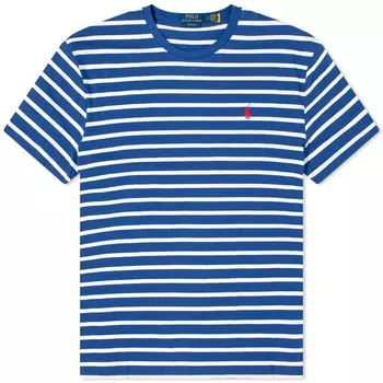 Футболка Polo Ralph Lauren Stripe, синий/белый