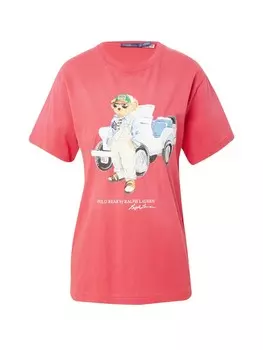 Футболка Polo Ralph Lauren, светло-красный