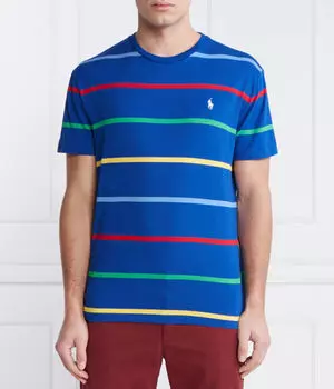 Футболка Polo Ralph Lauren в полоску, синий