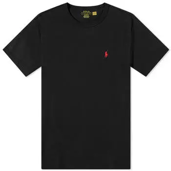 Футболка Polo Ralph Lauren в тяжелом весе, черный