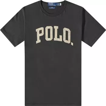 Футболка Polo Ralph Lauren x END. Baroque Polo Logo Tee 'Black Raven', черный