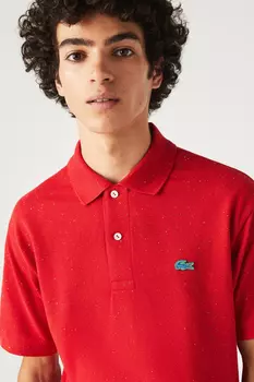 Футболка-поло – Розовая – Классический крой Lacoste, розовый